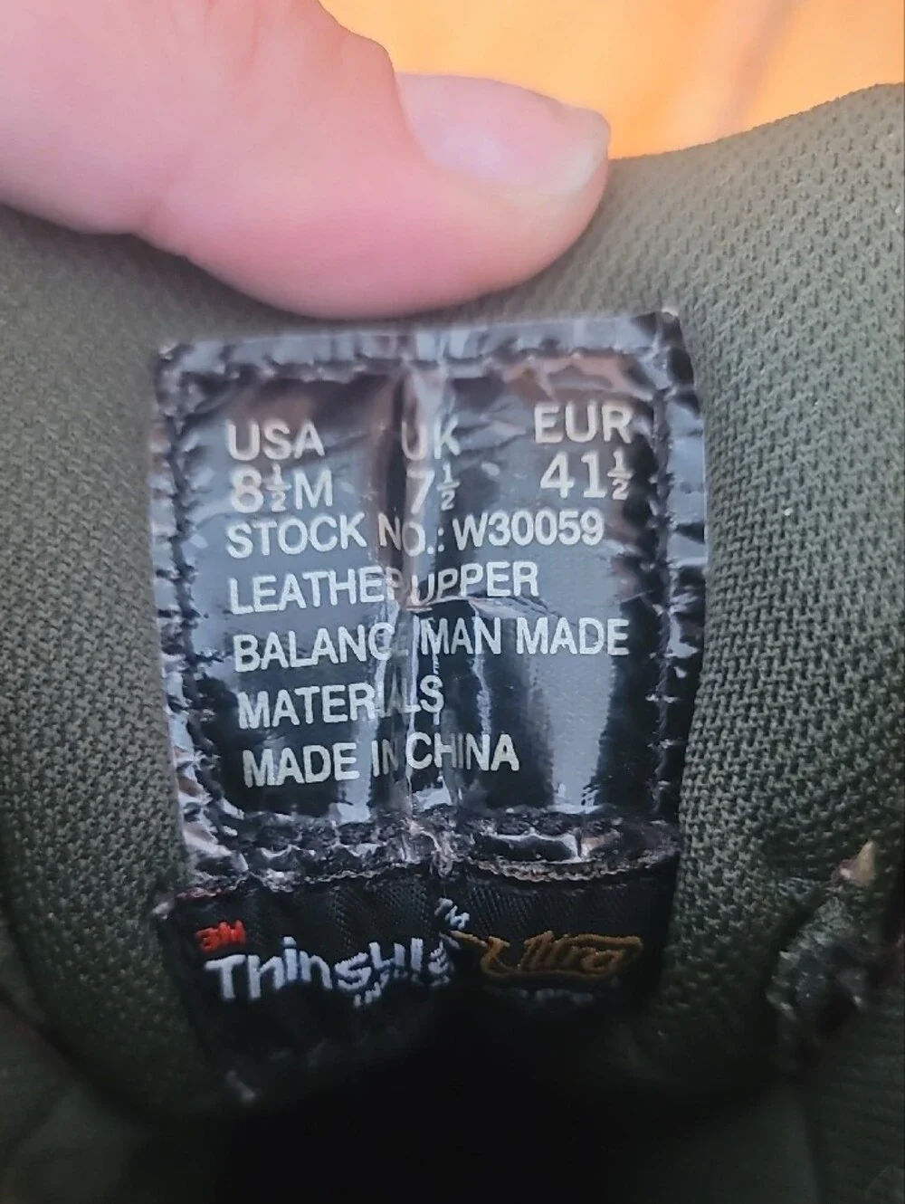 3M Thinsulate insulated men